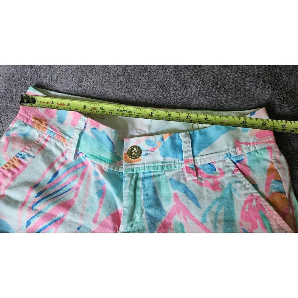 Lilly Pulitzer Callahan Shorts Out‎ To Sea, Women's size 0